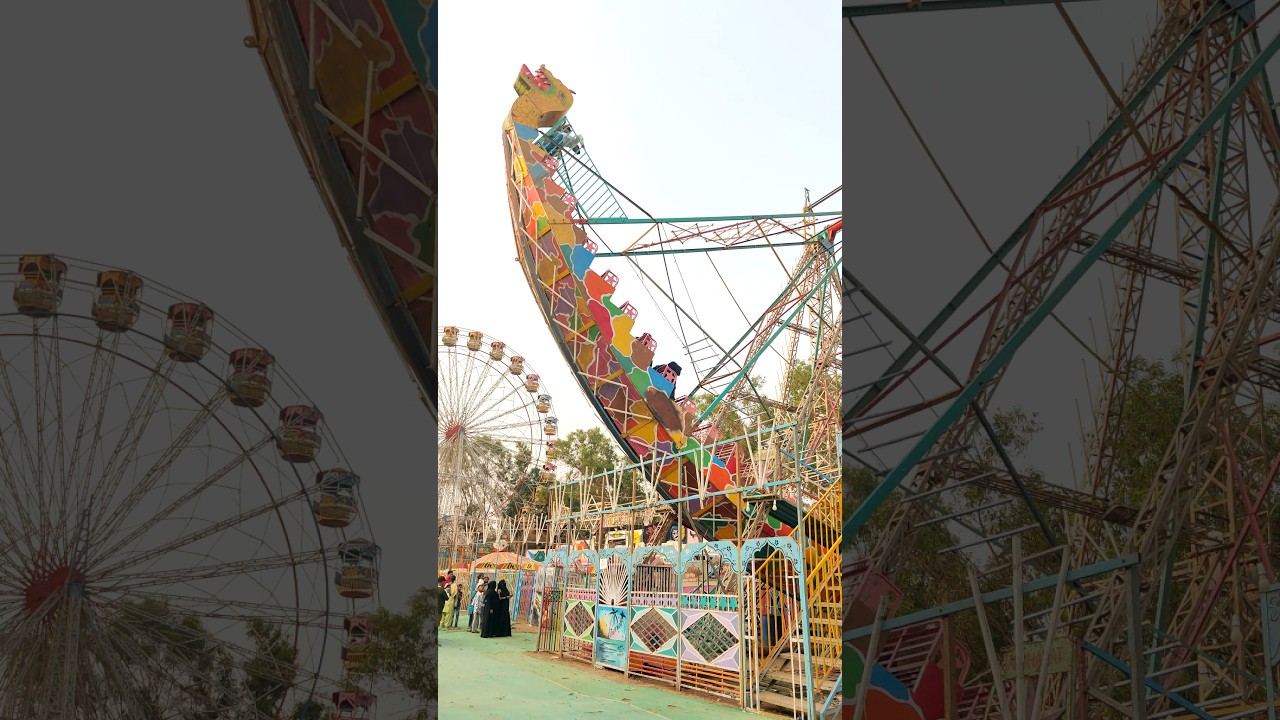 dragon jhula 🤔 #jhula #mela #shorts
