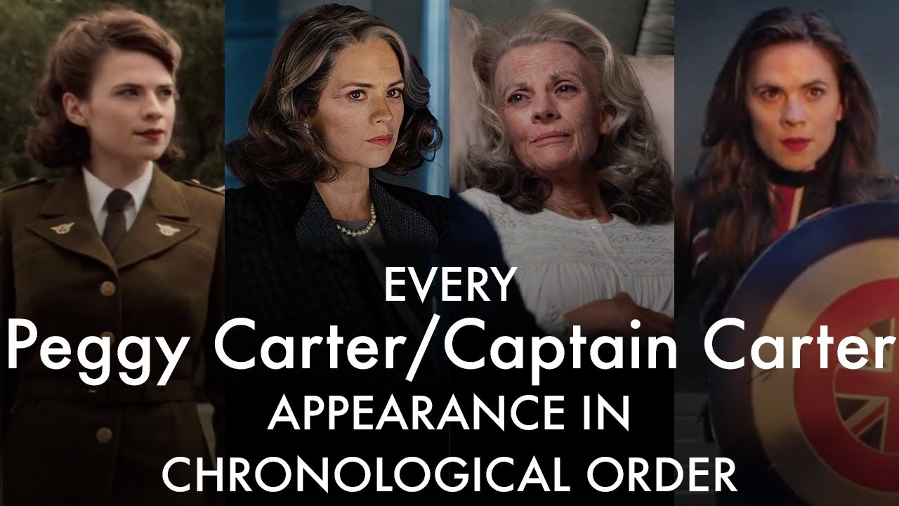 Every Peggy Carter/Captain Carter Appearance in Chronological Order (Updated + Extended)
