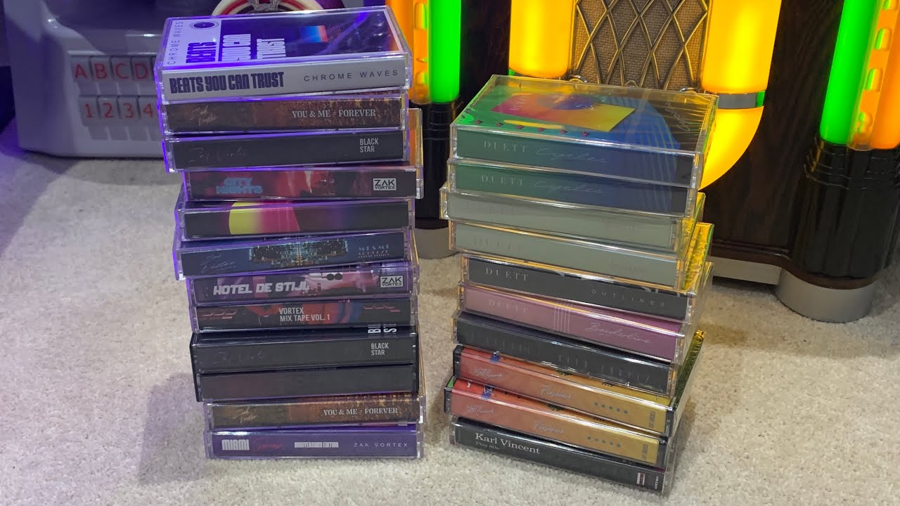 My Synthwave Cassette Collection (So Far) Part 1