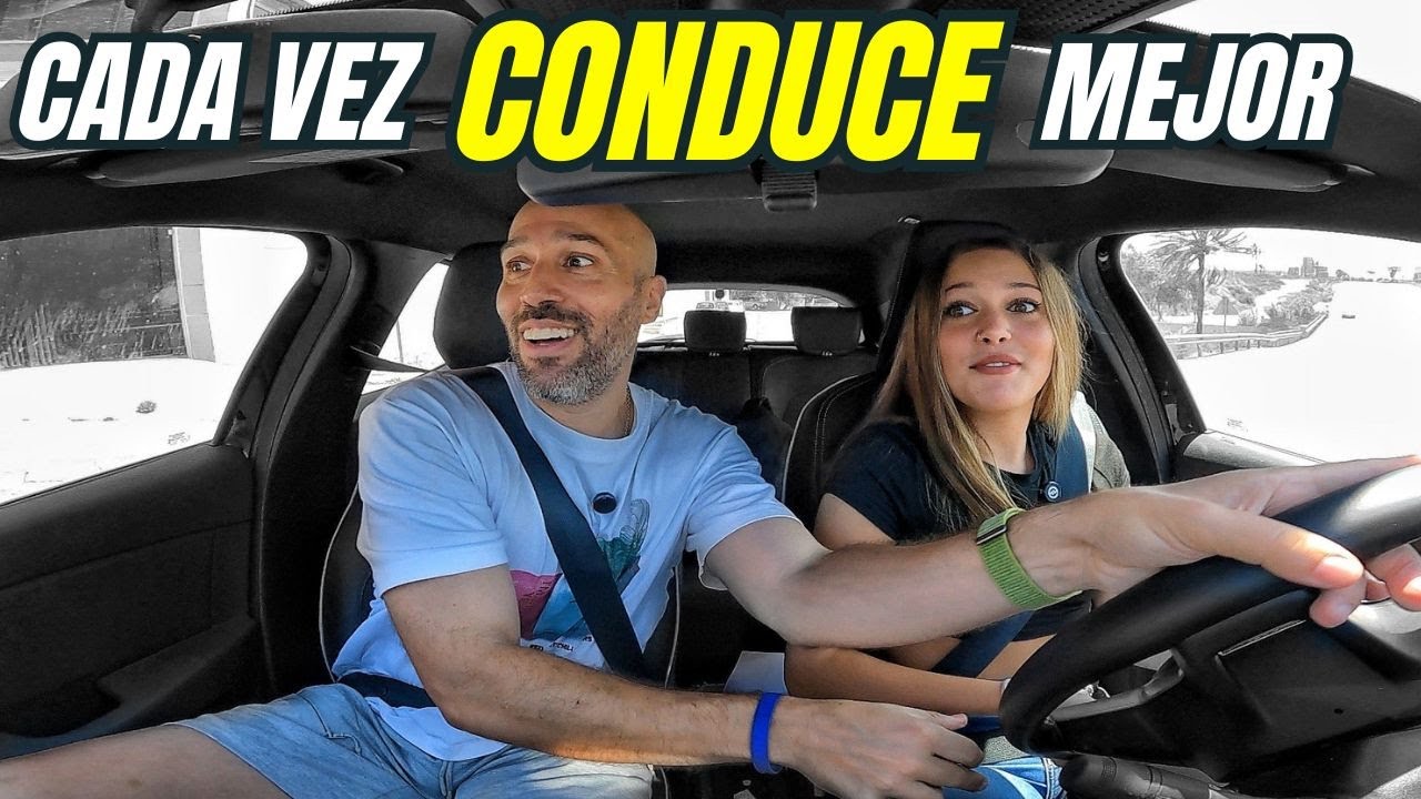 Después de 3 años de PRACTICAS cada vez CONDUCE mejor