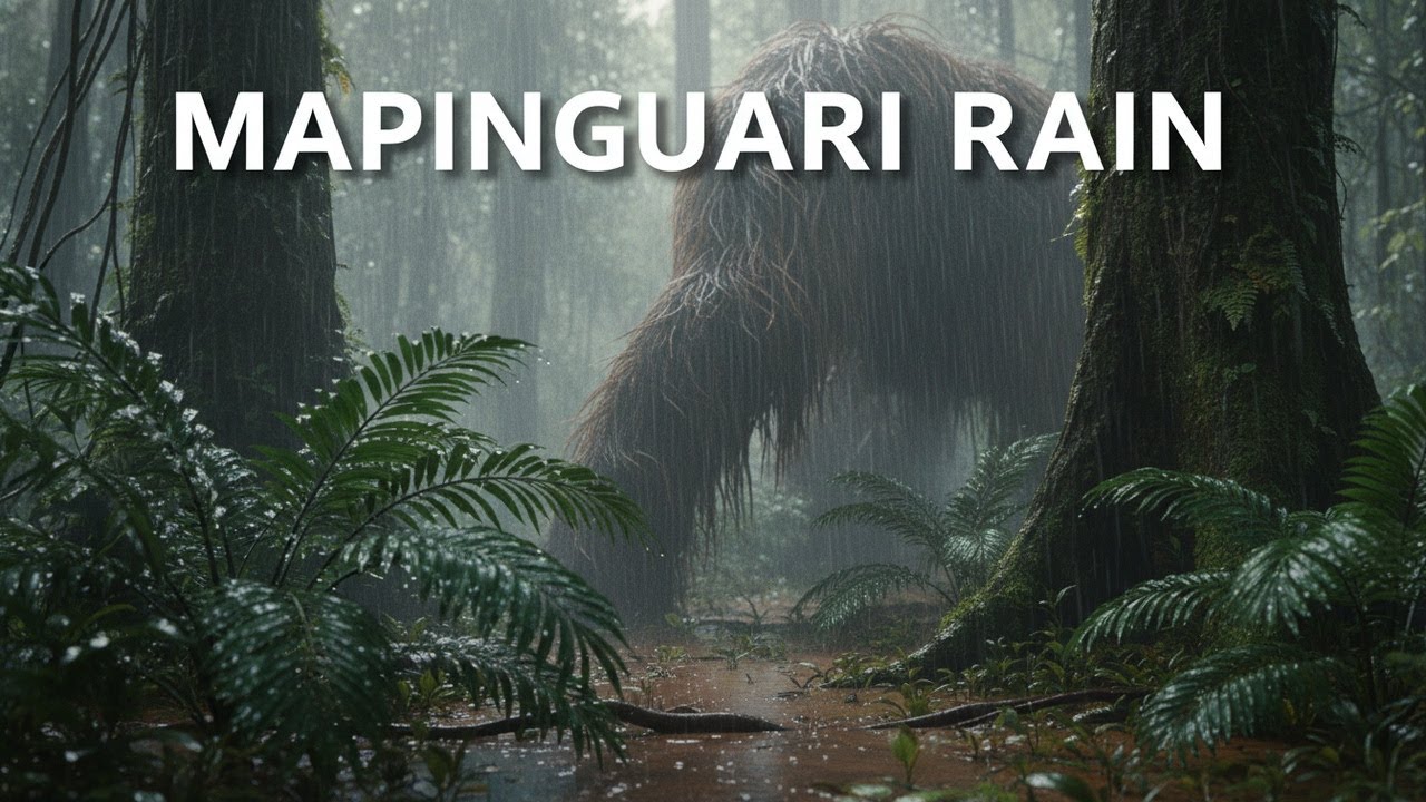 The Mapinguari - Amazonian Giant Sloth | Rain Sounds for Sleep