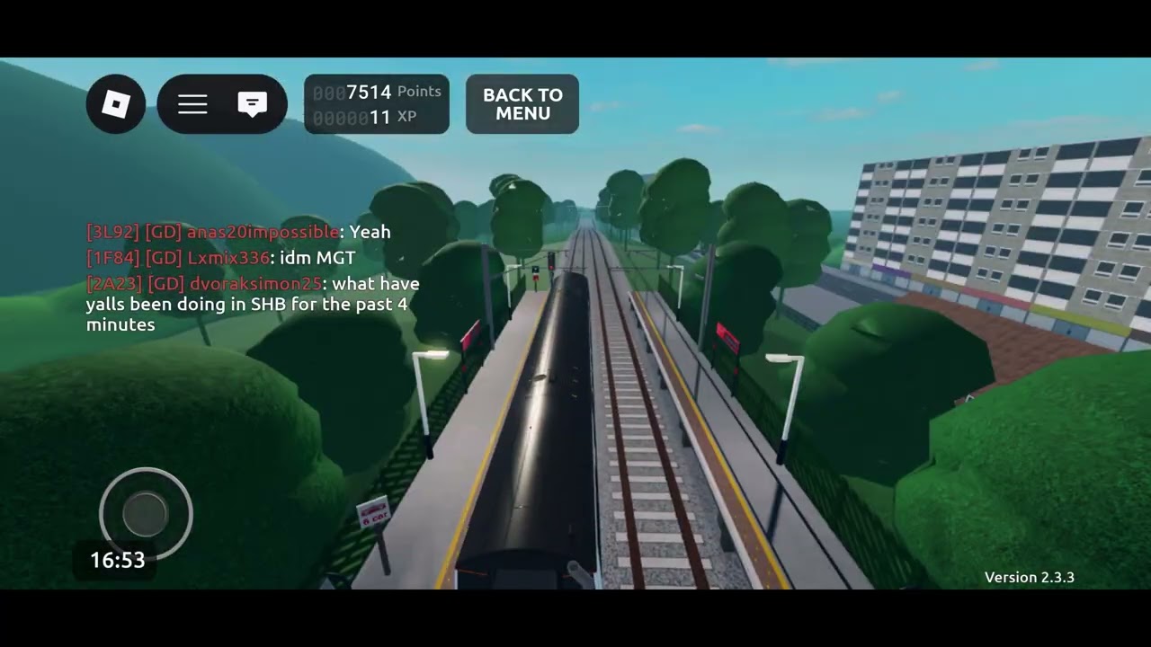 (Roblox) SCR: Journey on a Remeshed Stepford Connect Class 168 from Stepford Central to Whitefield