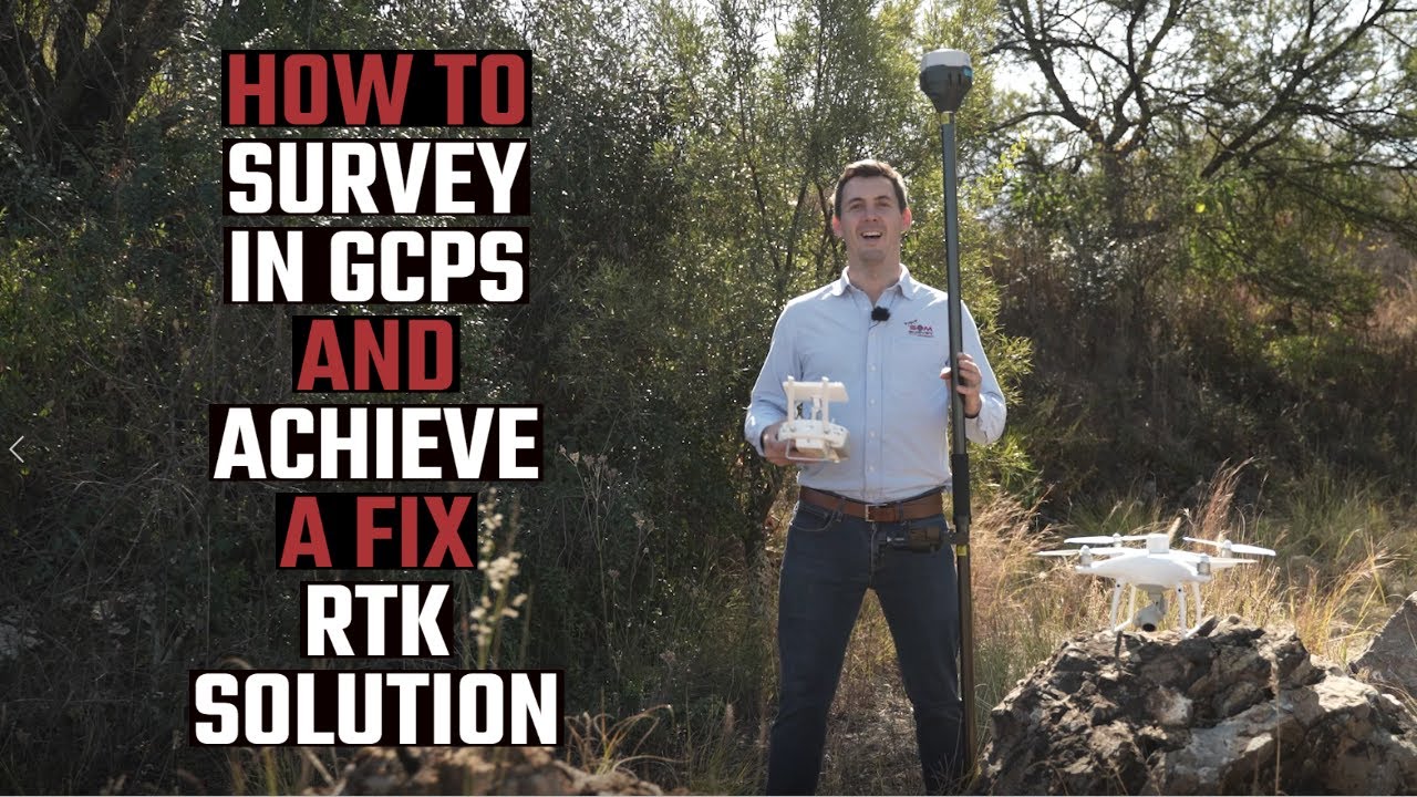 How to survey in GCPs and achieve a fix RTK Solution | EMLID Reach RS2 GPS Training.