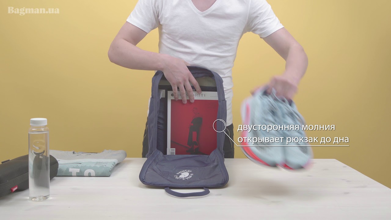 Обзор городского рюкзака Fjallraven  Re-Kanken
