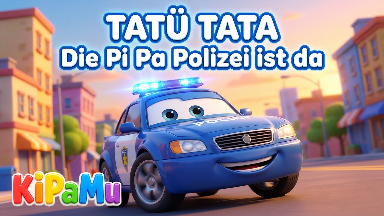 Tatü Tata - Die Pi Pa Polizei ist da! | Kinderlieder | Fahrzeuglieder