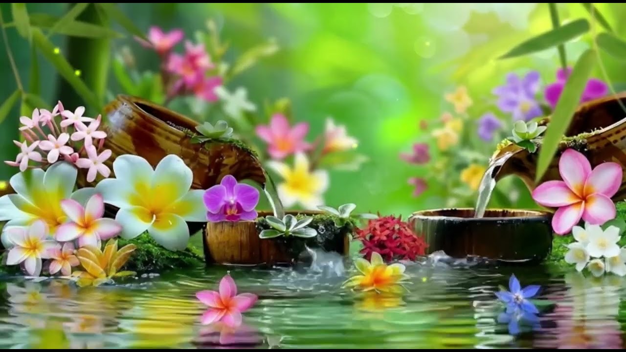 Relaxing Music for Healing + Violin & Piano Music Relieves depression and tension & Nature Sounds