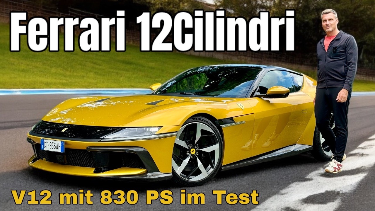 FERRARI 12Cilindri (830 PS) - Der V12 im Test | Straße | Rennstrecke | 2024