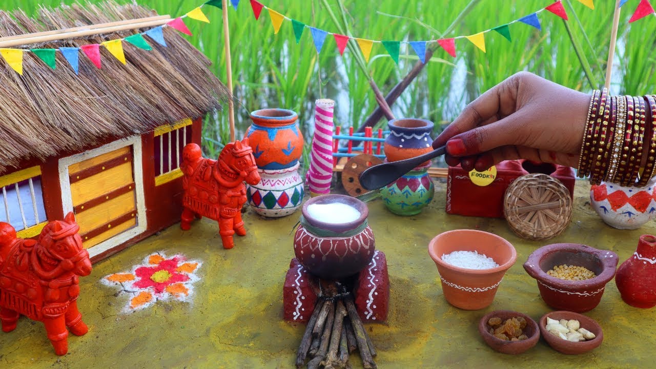Miniature Pongal Special | Makar Sankranti | Pongal Breakfast Recipe | Mini Foodkey