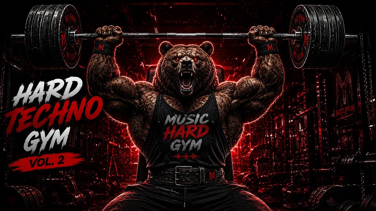 HARD TECHNO GYM MIX 2026🔥VOL. 2 | M&uacute;sica para entrenar modo bestia.