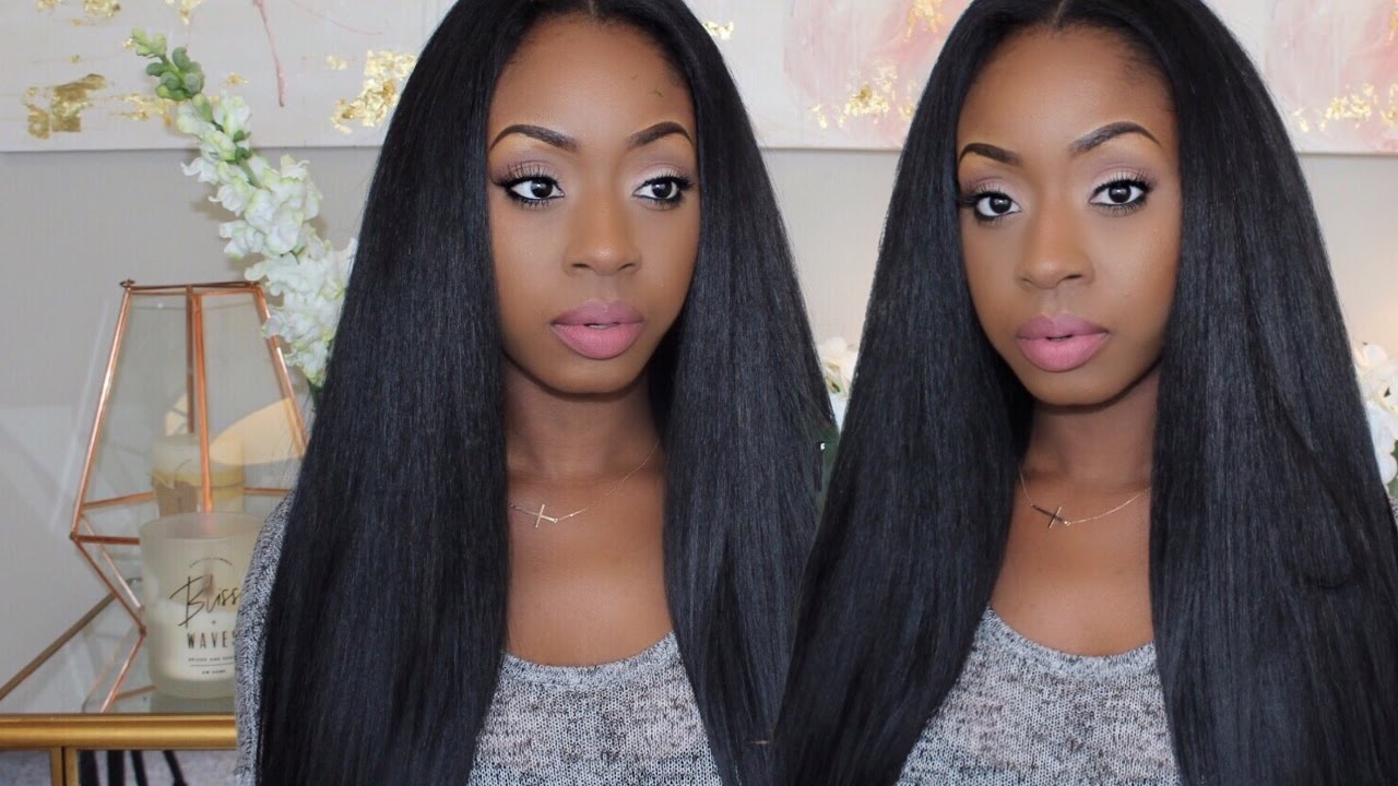 How To Make A Crochet Wig| DIY Straight Crochet Wig!!