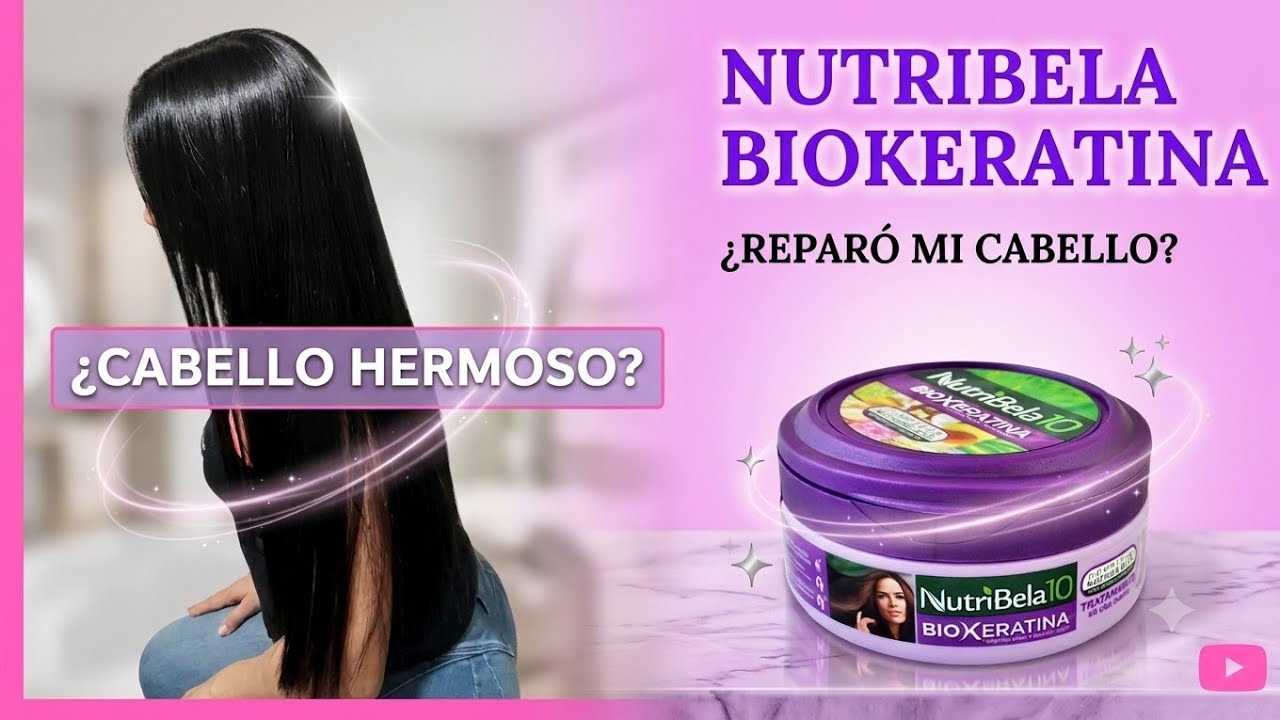 NUTRIBELA BIOKERATINA ¿REPARÓ o DAÑÓ mi cabello? DEJA LISO TU CABELLO Toda la verdad