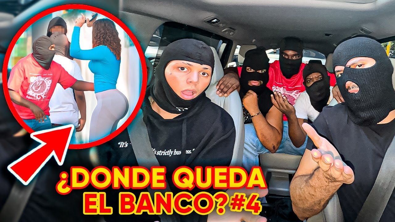 Fuimos a Buscar un Banco con las Mascaras Puesta! #4