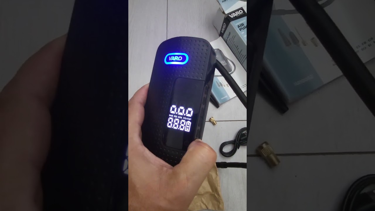 Kompresor VARO z Actionu-Cheap air pump Action shop