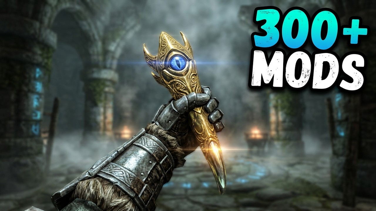 The Elder Scrolls V: Skyrim Прохождение Темной сборки модов 🎃 День Хеллоуина 🎃