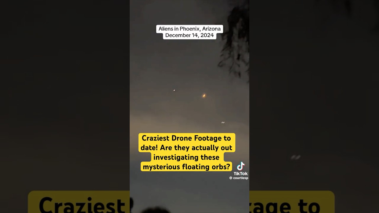 Craziest Drone Footage To Date! Mysterious Floating Orb Takes Down Drone? 👽🛸 #Drones #AiNews #ufo