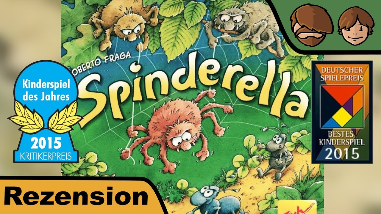Spinderella (Kinderspiel des Jahres 2015 - Deutscher Kinderspielepreis 2015) - Review