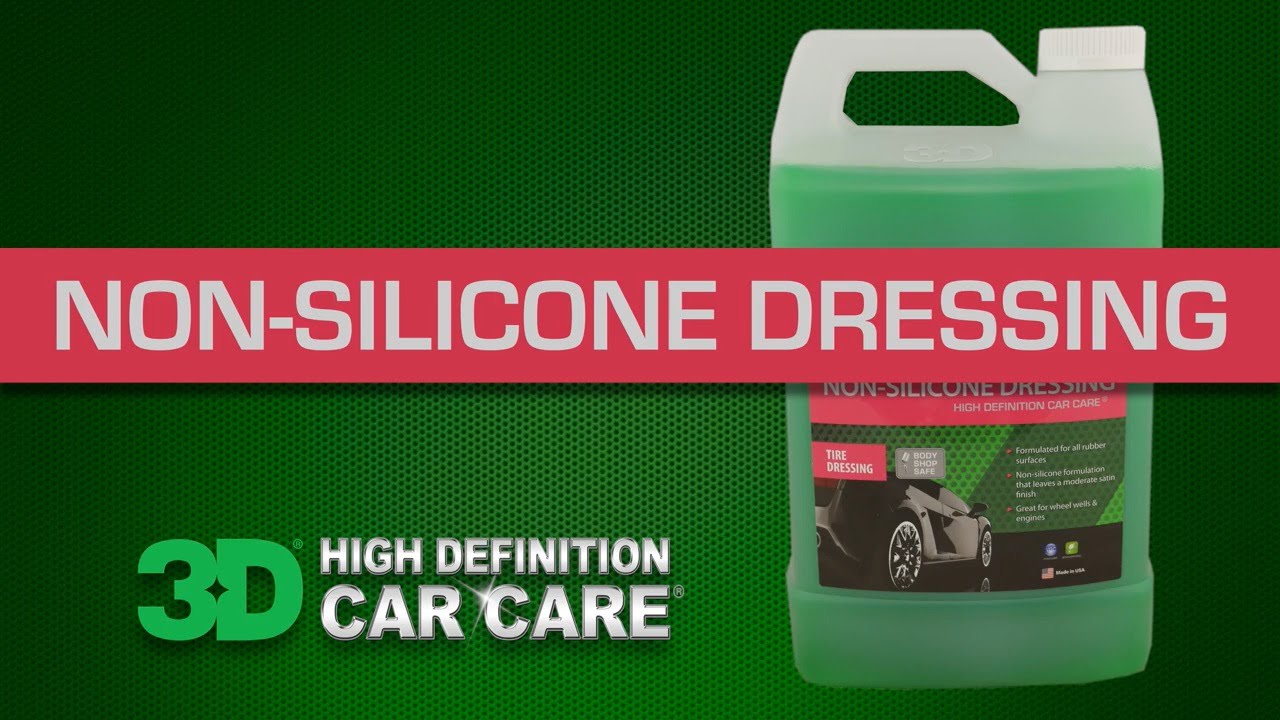 How to apply Non Silicone Dressing on tires