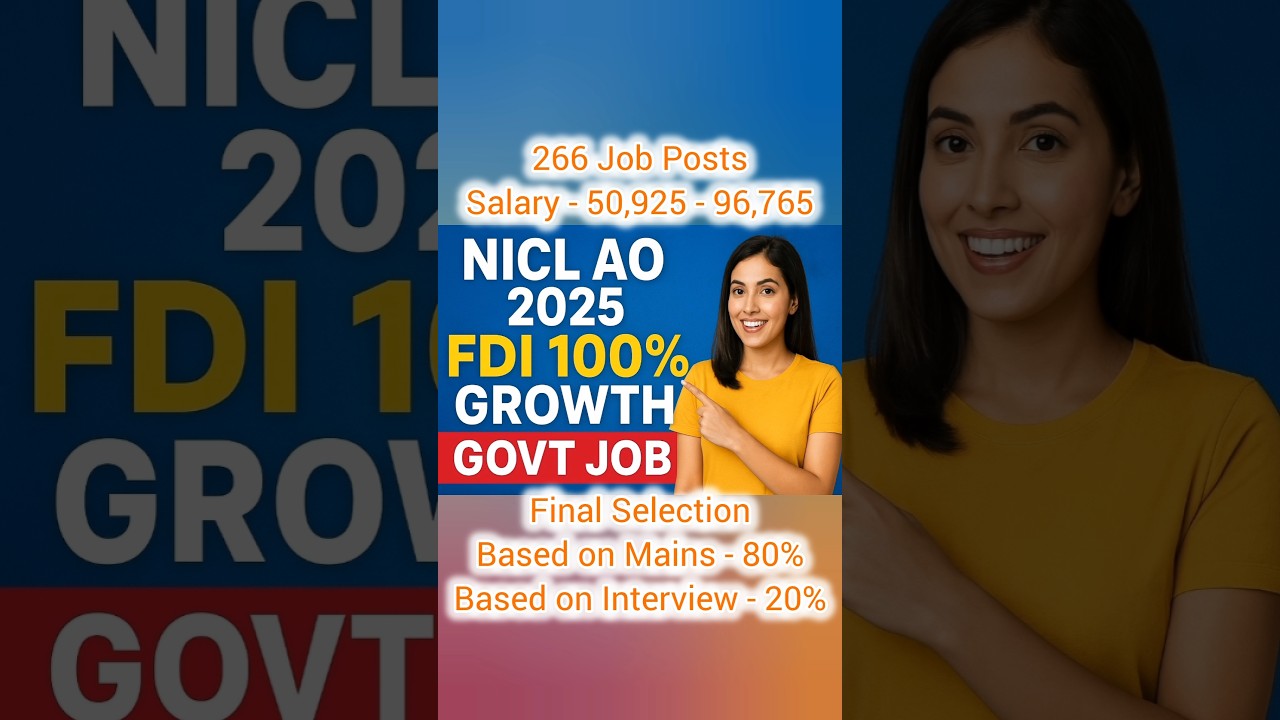Today's news that can save your career ✅ NICL GOVT secured job in India #nicl #career #news #jobs