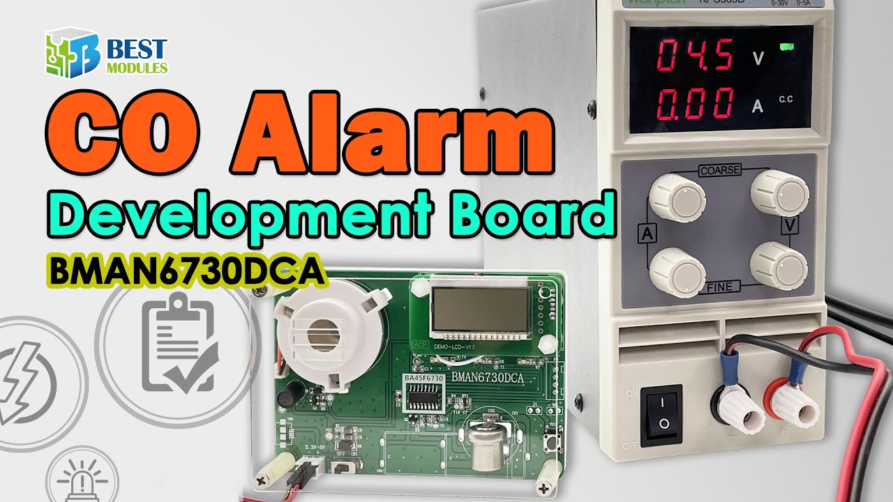 [CO Alarm] BA45F6730 Development Board for CO Alarm BMAN6730DCA