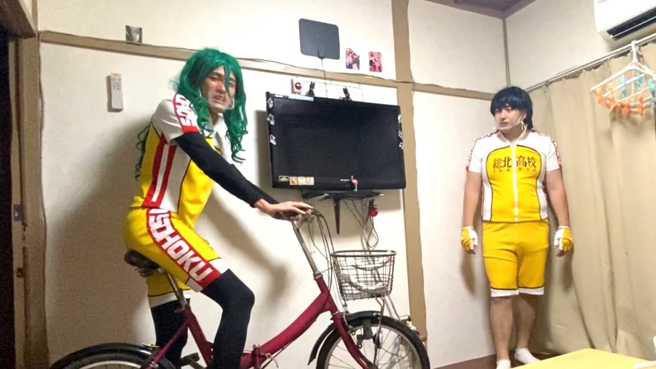 巻島先輩を連れてきた今泉？