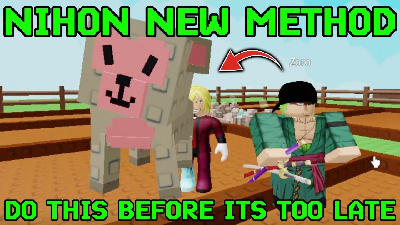 DO THE NIHONZARU METHOD NOW WHILE IT'S NOT PATCHED YET IN GROW A GARDEN