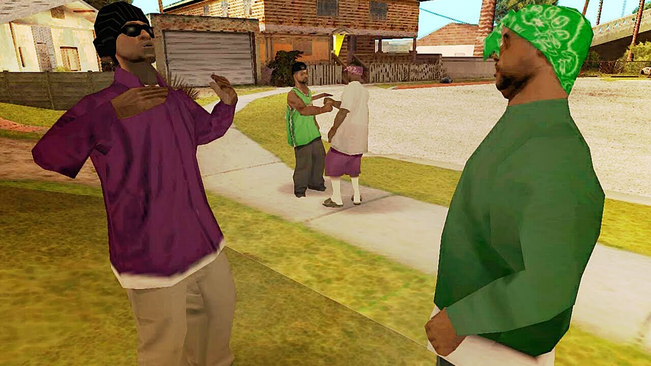 ¿Que pasa si los Grove Street y Ballas son amigos en GTA San Andreas?