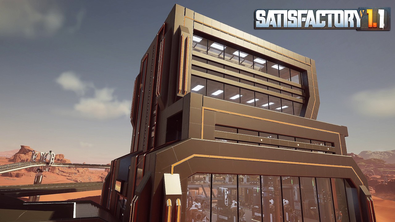 Fused Modular Frame Factory | Satisfactory 1.1  (Ep 24)
