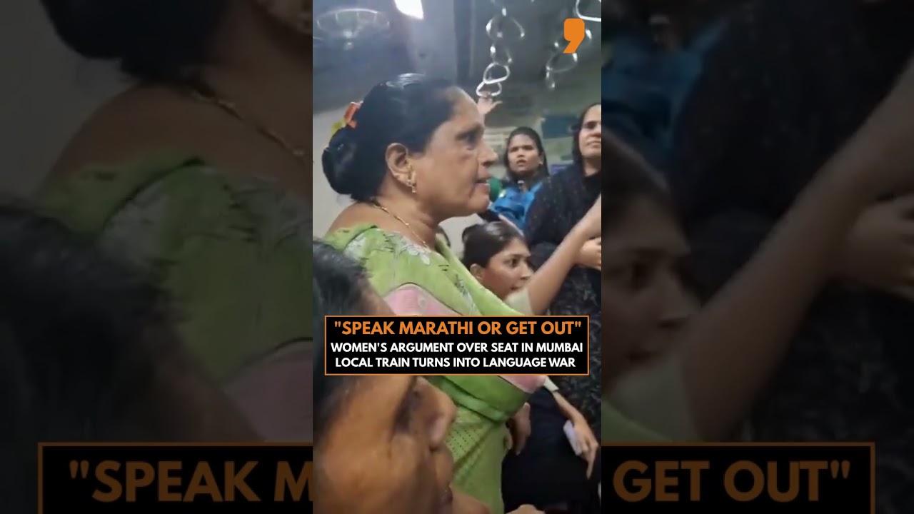 Mumbai Train Clash Over Language: Marathi vs Hindi Sparks Viral Fight | News9