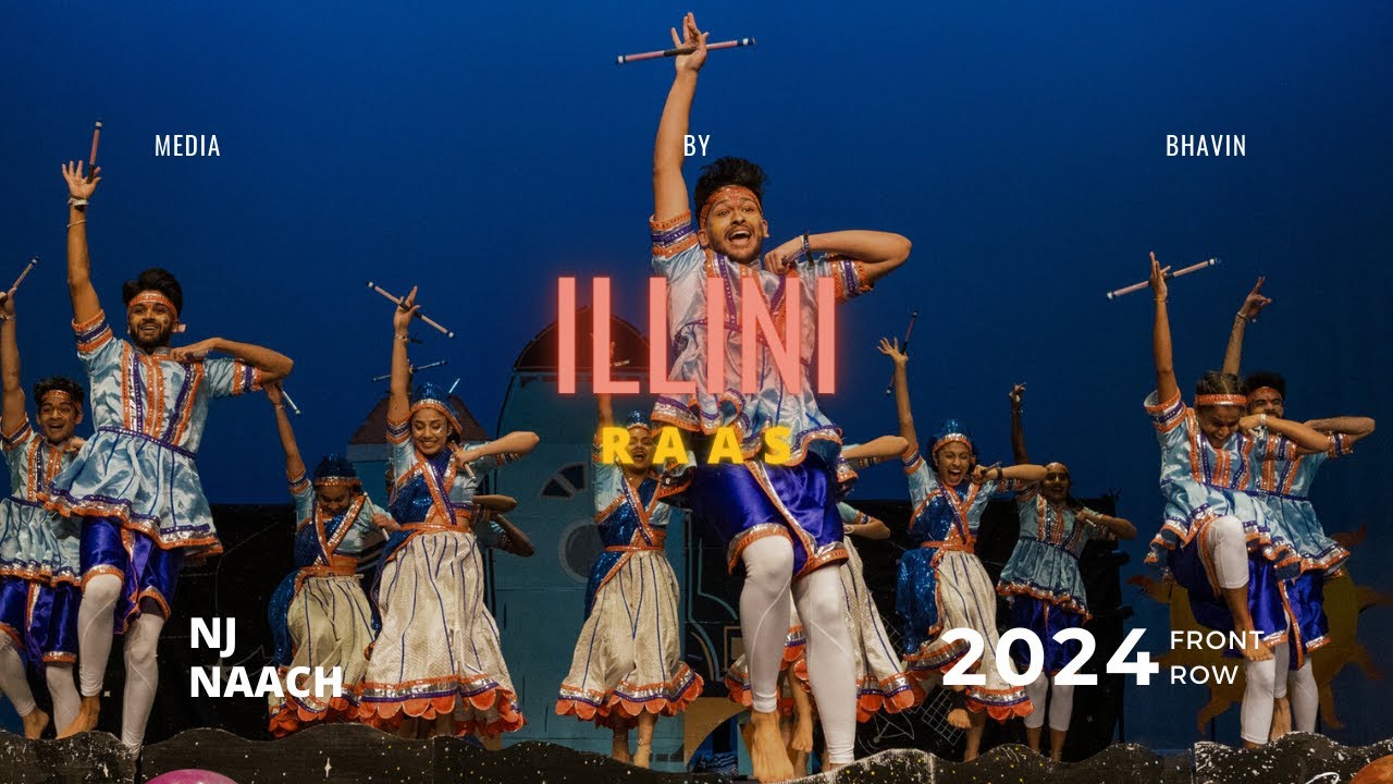 [FIRST PLACE] Illini Raas | NJ Naach | Front Row | MediaByBhavin