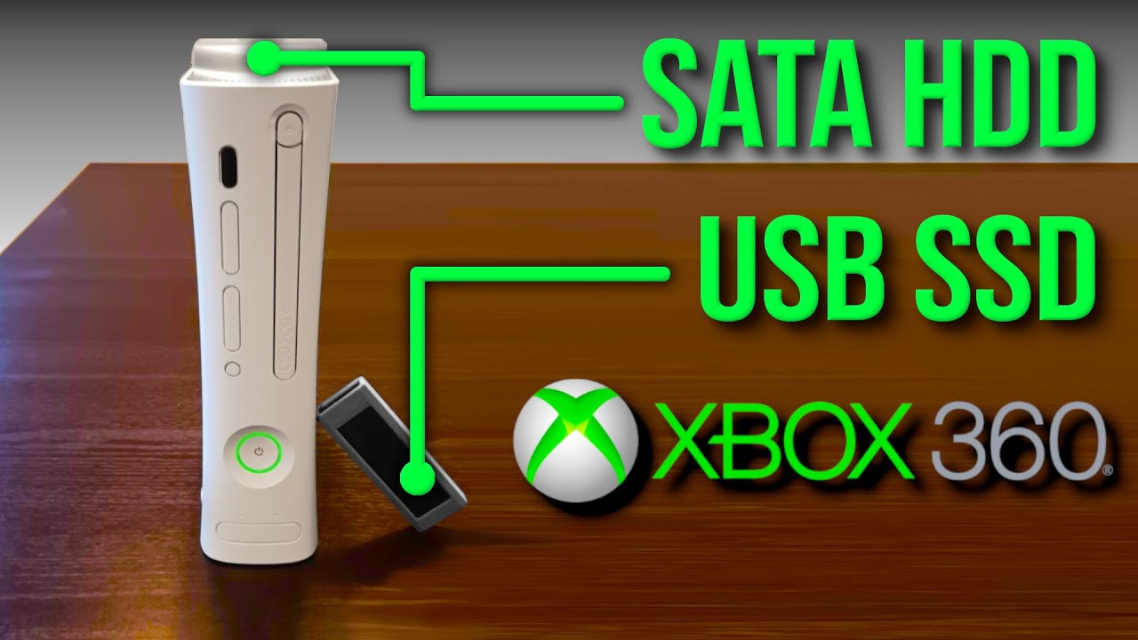 Xbox 360: USB SSD vs SATA HDD | Which is faster?