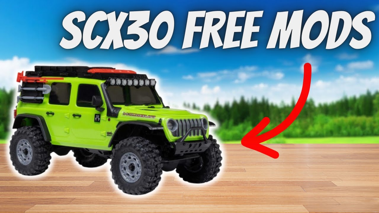 AXIAL SCX30 БЕСПЛАТНЫЕ МОДЫ