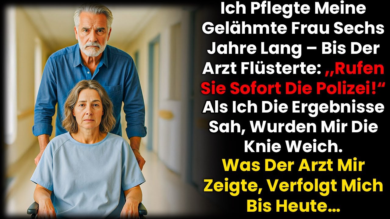 Ich Pflegte Meine Gelähmte Frau Sechs Jahre Lang… Bis Der Arzt Flüsterte; „Rufen Sie Die Polizei.“