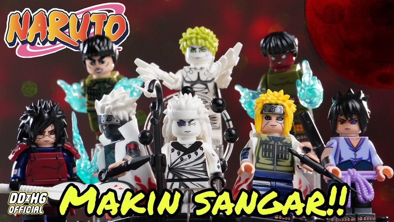 Naruto Minifigures WM6109 Unboxing & SpeedBuild