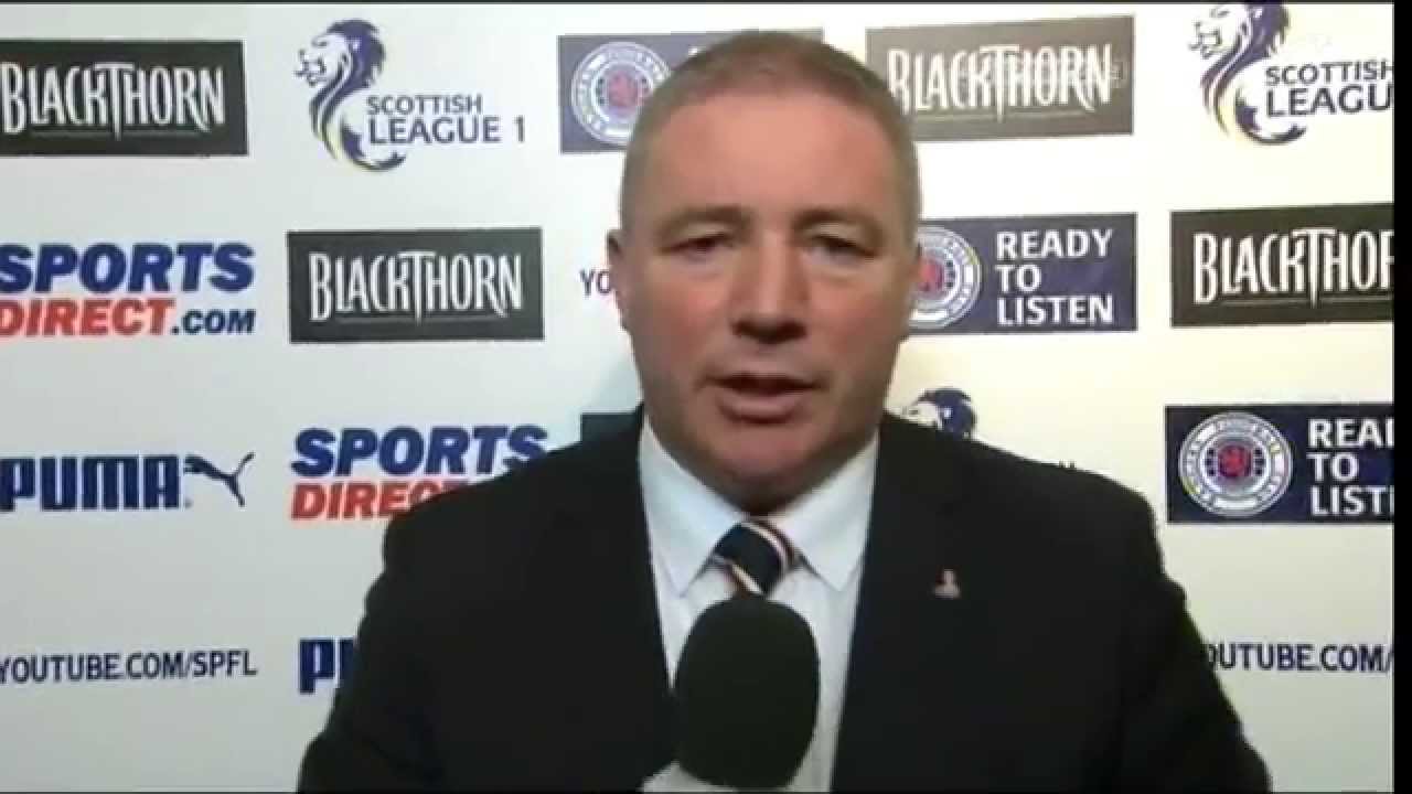 Sandy Jardine: Ally McCoist Pays Tribute to a Great Ranger...RIP Sandy