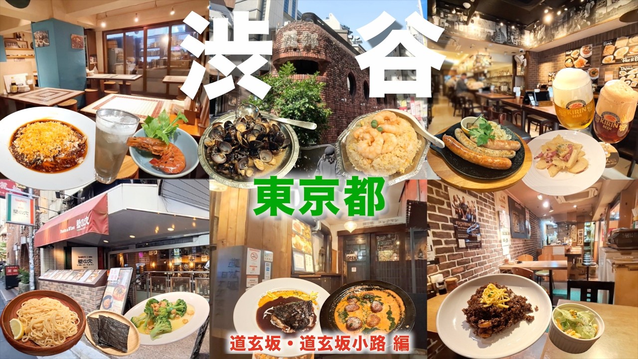 【徒歩旅・渋谷観光・グルメ9選】渋谷グルメ攻略ガイド！道玄坂周辺の人気グルメを歩きながら徹底解説！有名な台湾料理店や薬膳中華料理店、元祖グルメなど盛り沢山！！