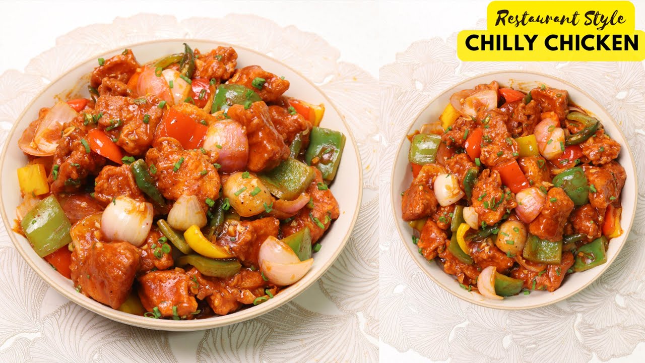 होटेल जैसा चिली चिकन | Restaurant Style Dry Chilli Chicken with SECRET TIPS | Spicy Indian Recipe
