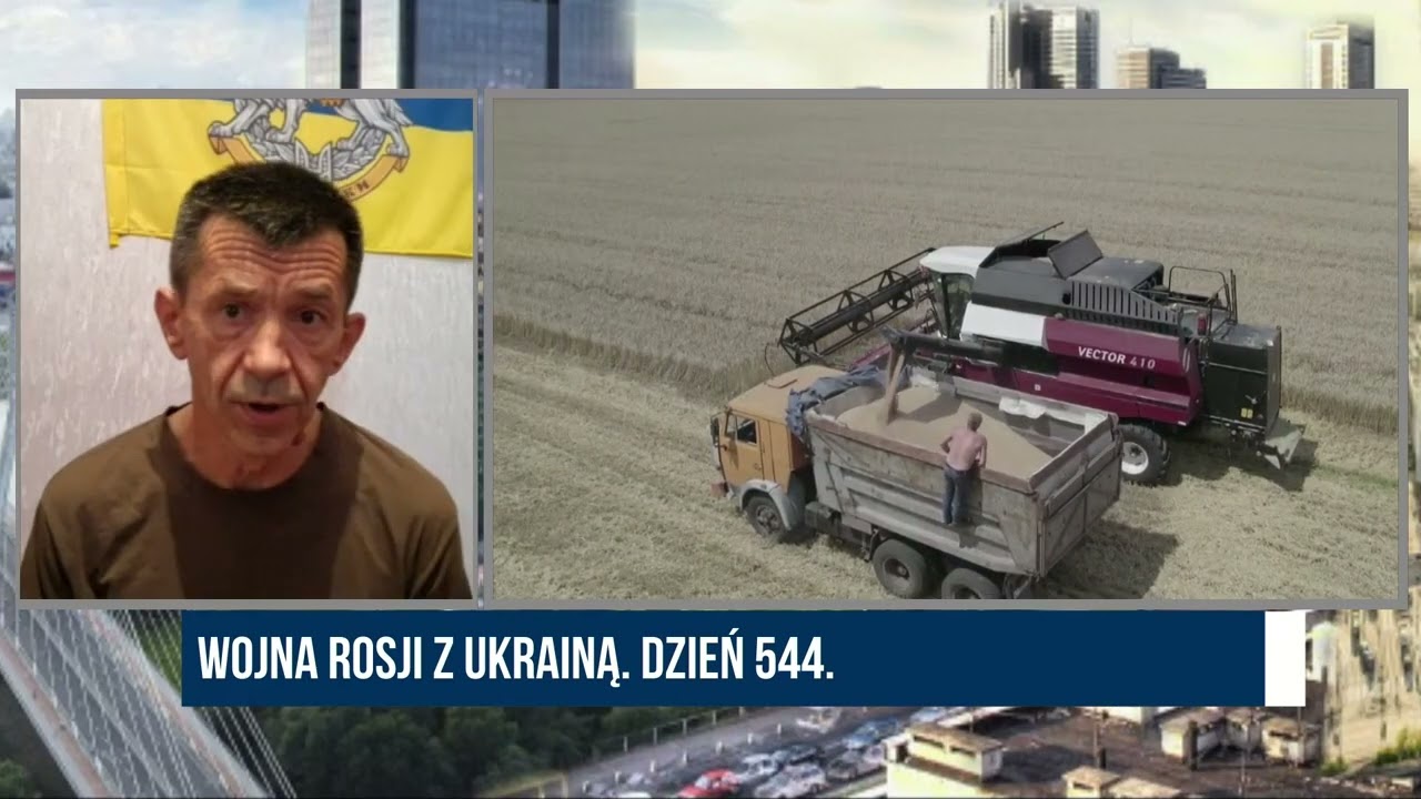 Postępy Ukraińc&oacute;w w okolicach wsi Robotyne - relacja W. Newelicz | Polska Na Dzień Dobry