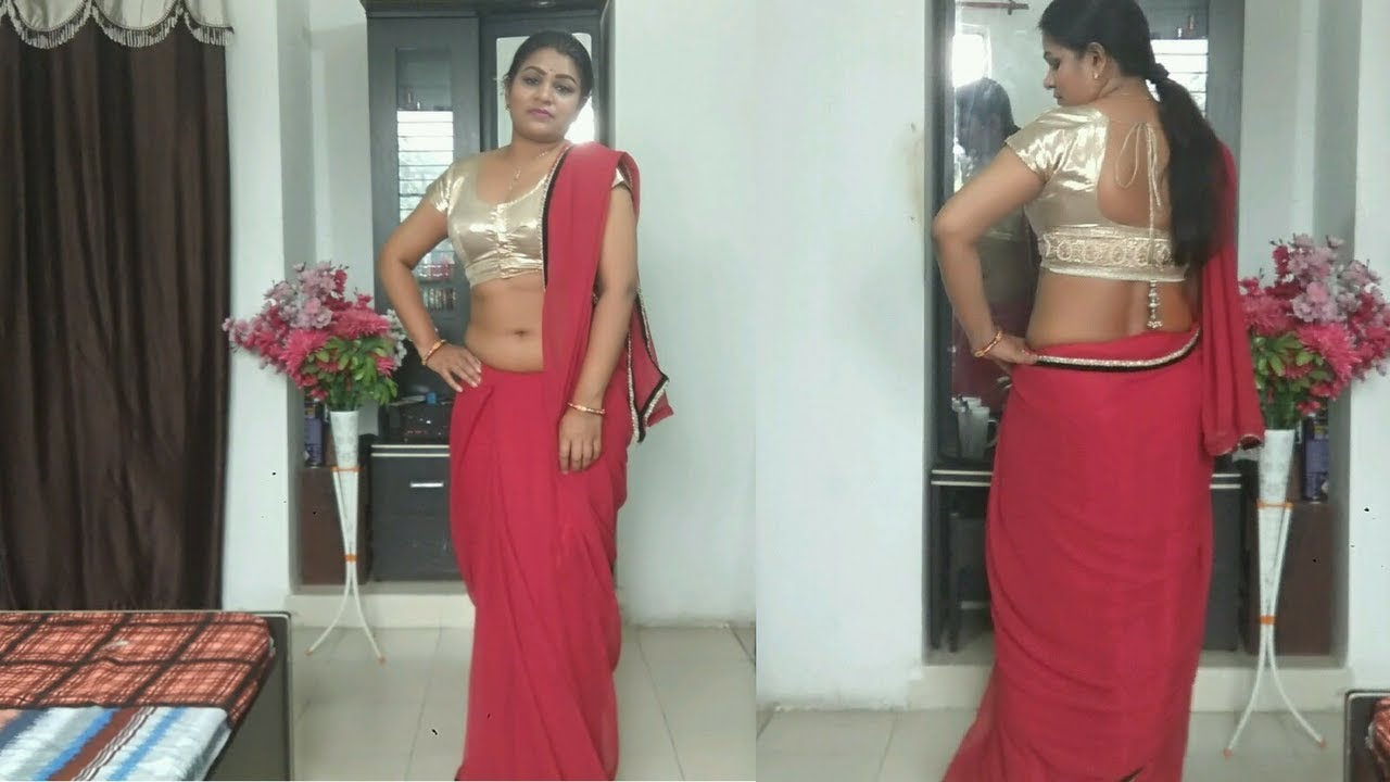 HOW TO DRAPE A SAREE | A VERY UNIQUE AND NEW STYLE OF DARPING A SAREE | SIDANKIBEAUTY