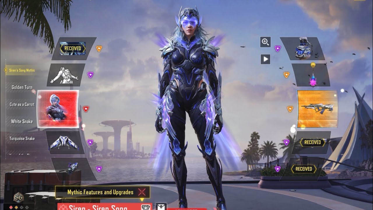 Buying full Mythic Siren - Siren Song draw and unlocking Prestige M13 #CODM
