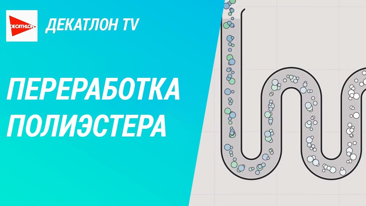 Переработка полиэстера в Decathlon | Декатлон ТВ