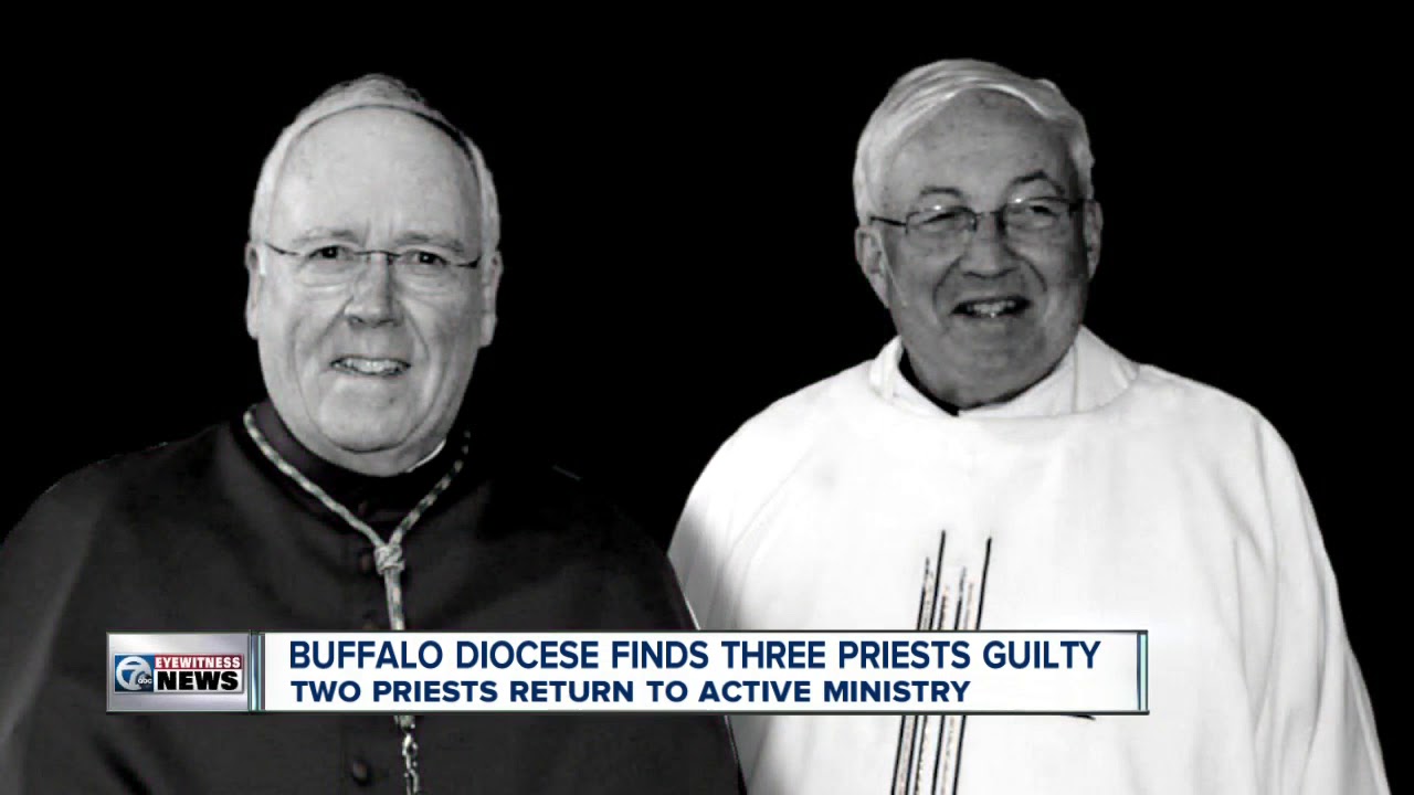 Buffalo Diocese finds three priests guilty, but returns two to ministry