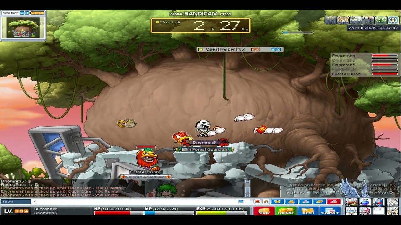 MapleStory Selling Krex Ring Service 2 Runs 25-2-26 [Royals]