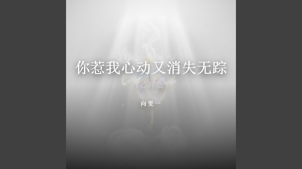 你惹我心动又消失无踪（心碎版）