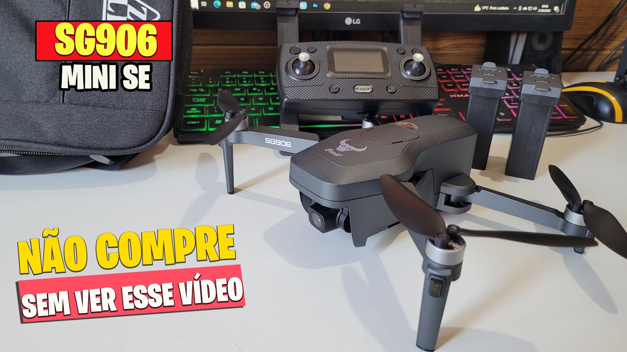 Drone SG906 Mini se MELHOR DA SUA CATEGORIA