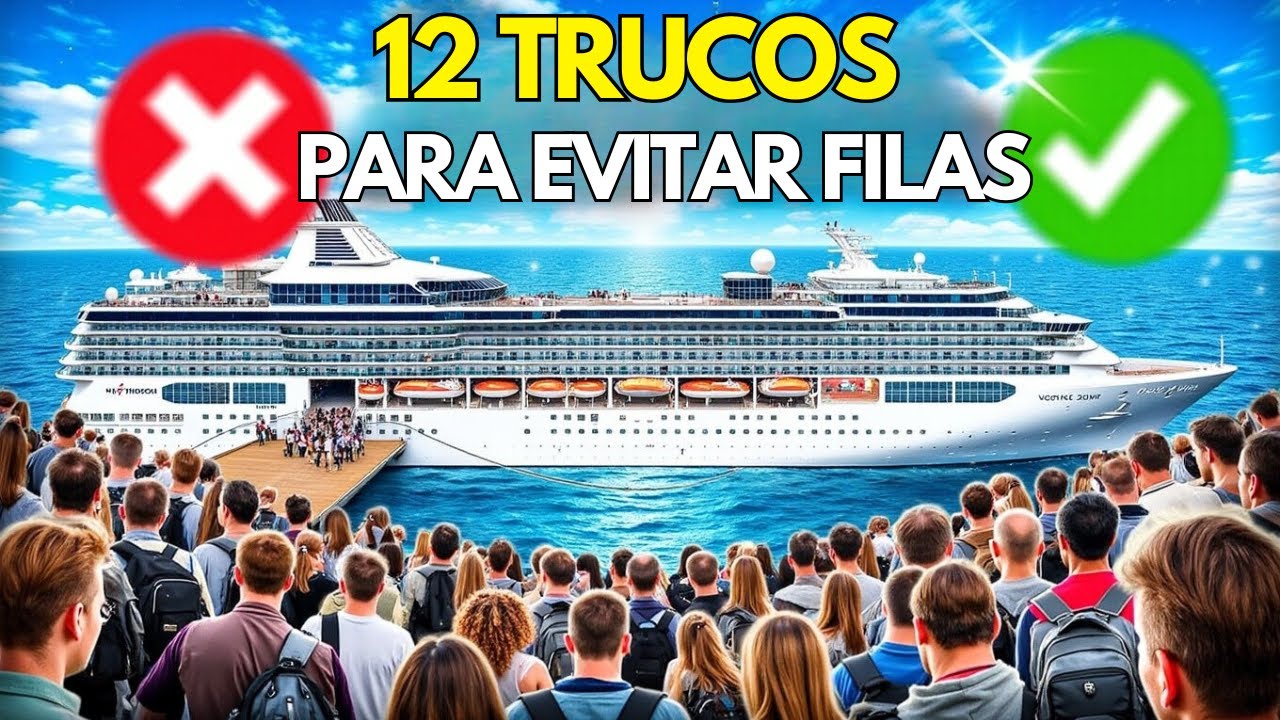 ¡Evita las filas! 12 Trucos Infalibles para Abordar tu Crucero Más Rápido