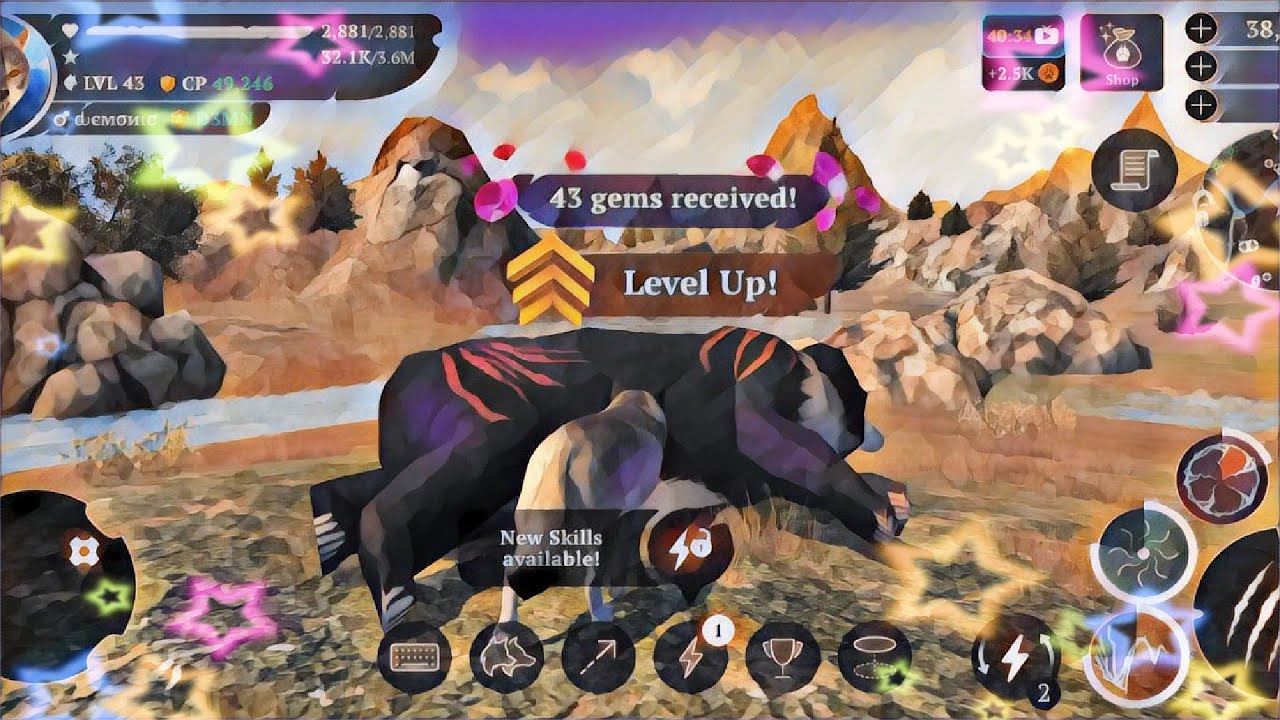 The Wolf - Unlocking Electroshock and Leveling Up To 43