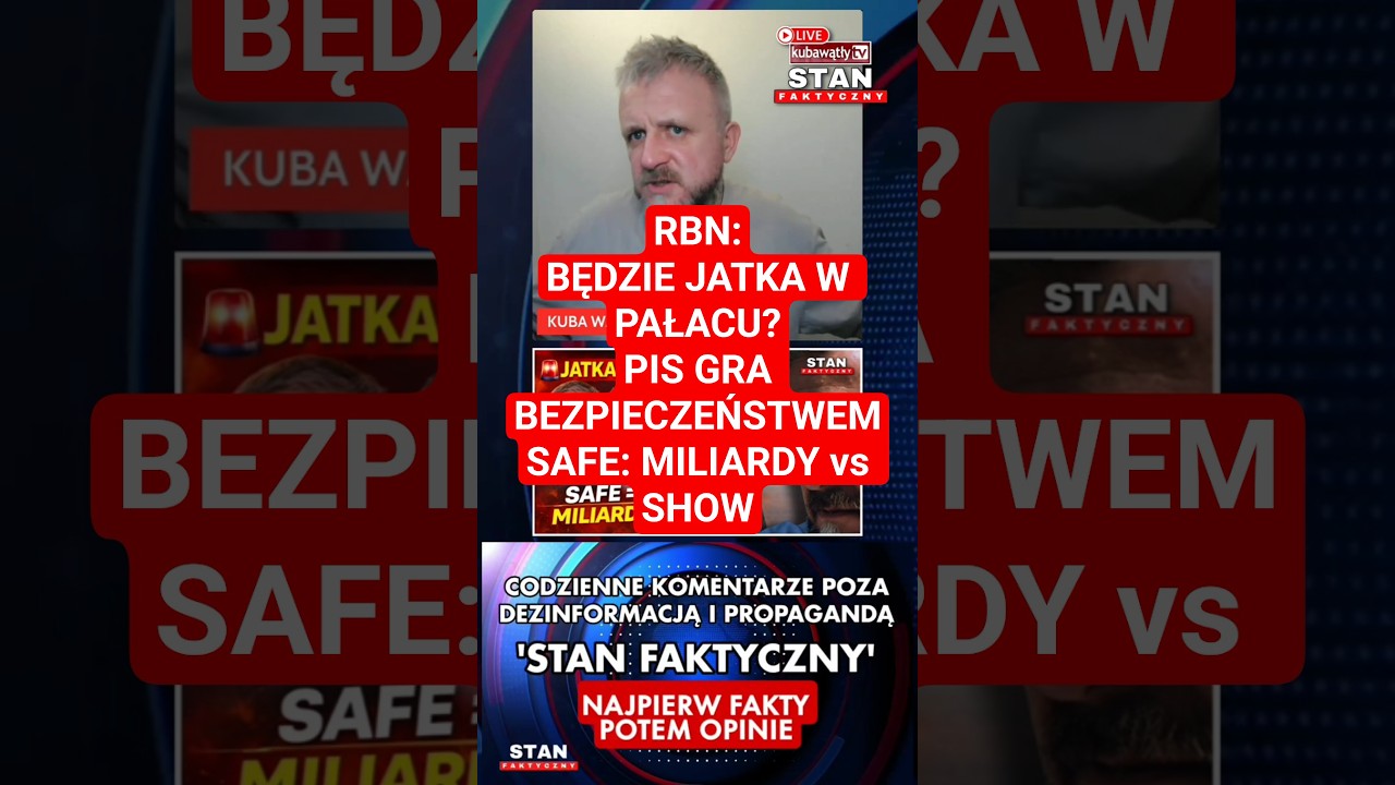 RBN u Nawrockiego: Pałac szykuje JATKĘ⁉️i chce UTOPIĆ Czarzastego‼️PiS gra bezpieczeństwem Polski‼️