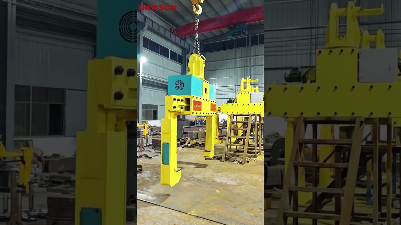 DAWSON 20T 20000KG Electric Steel Coil Rotating Lifting Tongs