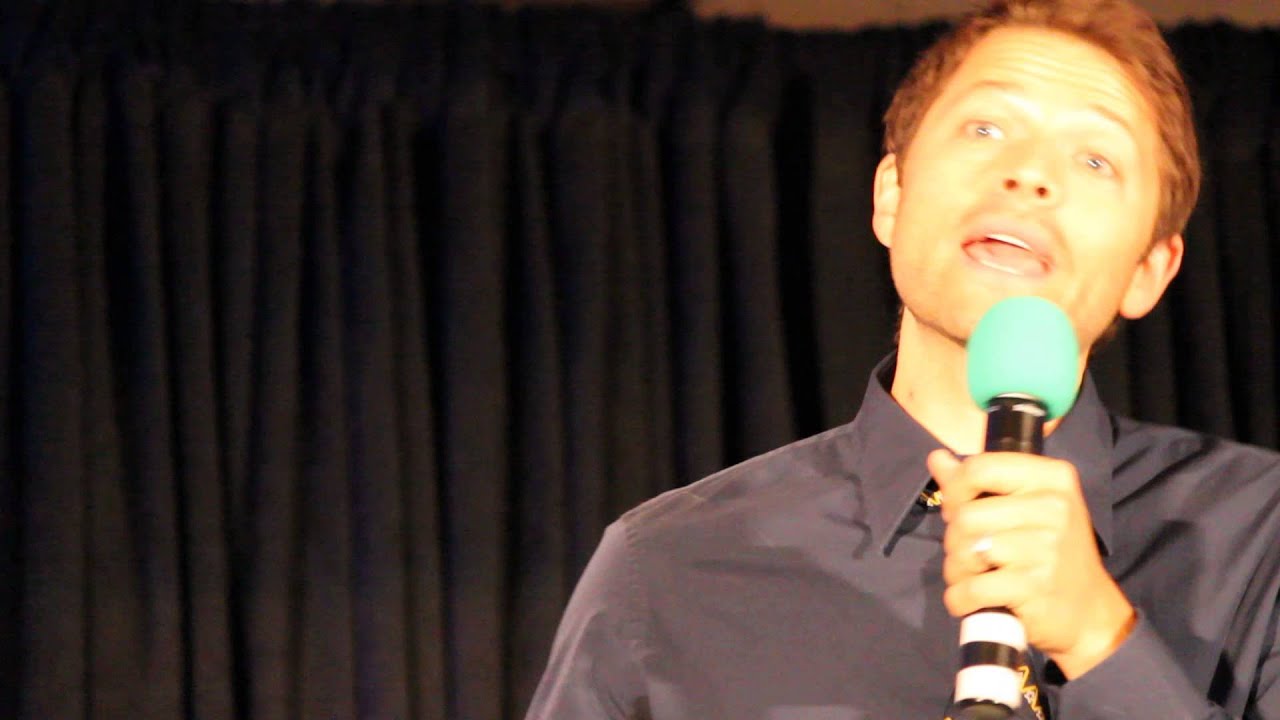 Supernatural DCCon - Misha telling stories of his kids