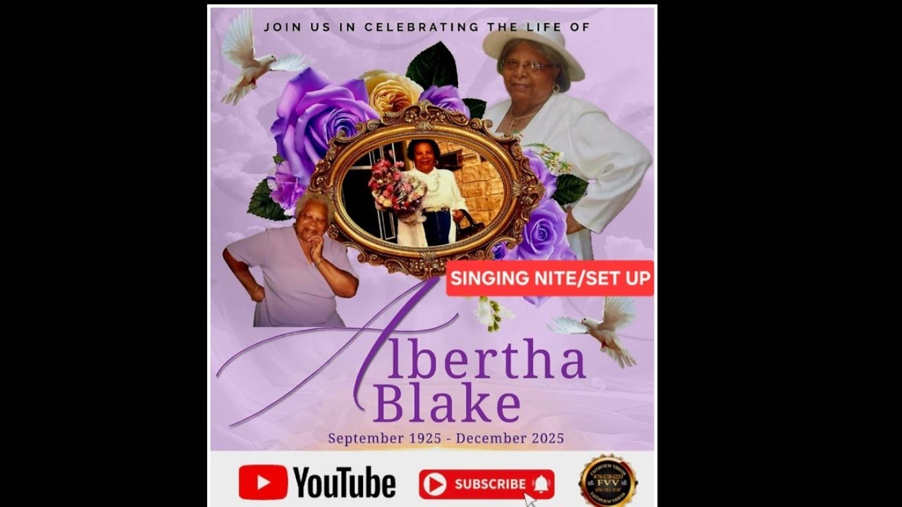 Singing Nite / Set Up for the Life of Albertha Blake / January 22, 2026